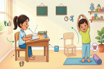 अभ्यासाची 'सुपर' पद्धत :  ताठ बसा, मस्त रहा!