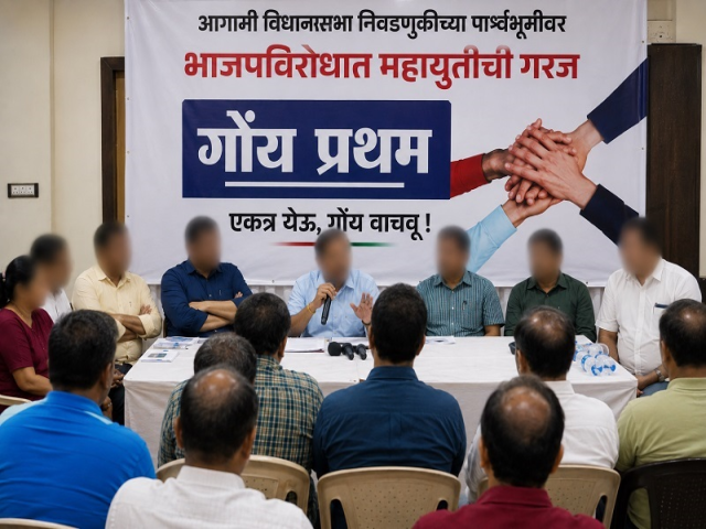 निवडणुकीत विरोधकांच्या महायुतीसाठी ‘गोंय प्रथम’ करणार मध्यस्थी