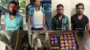 लष्कर-ए-तोयबाच्या  तीन दहशतवाद्यांना  जम्मूत अटक
