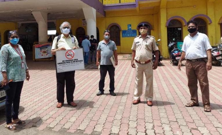 तंबाखूजन्य पदार्थ प्रकरणी मुरगावात कारवाई