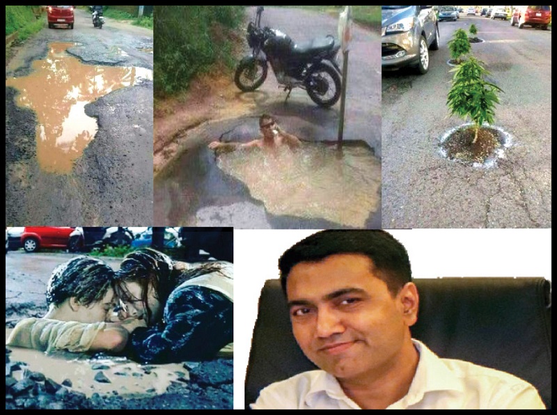 तू गेला खड्ड्यात
