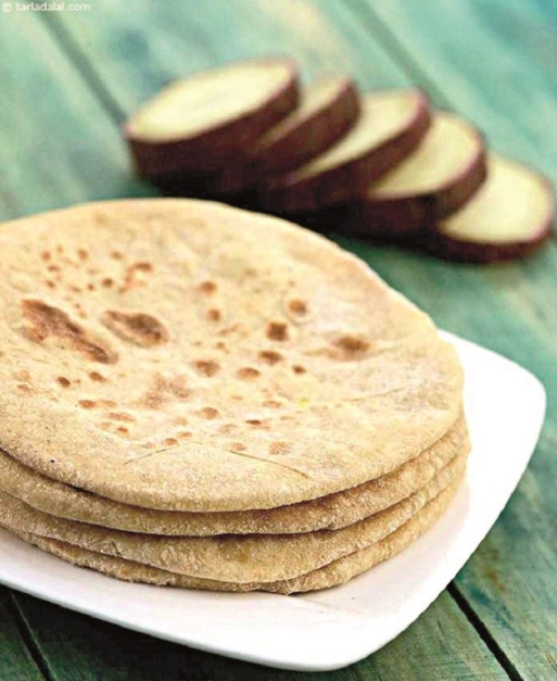 रताळ्याची  पुरणपोळी