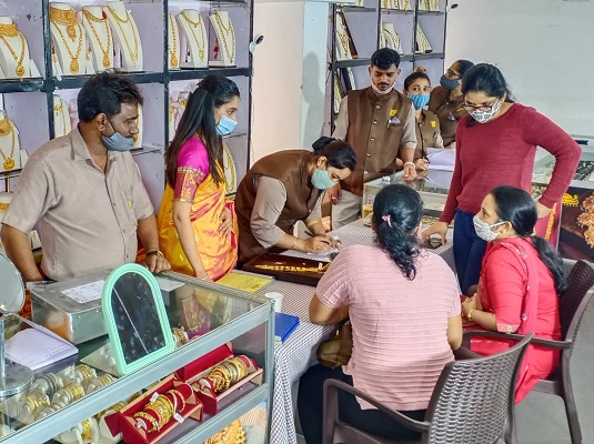 म्हापशात जगन्नाथ गंगाराम पेडणेकर ज्वेलर्सचे प्रदर्शन सुरू