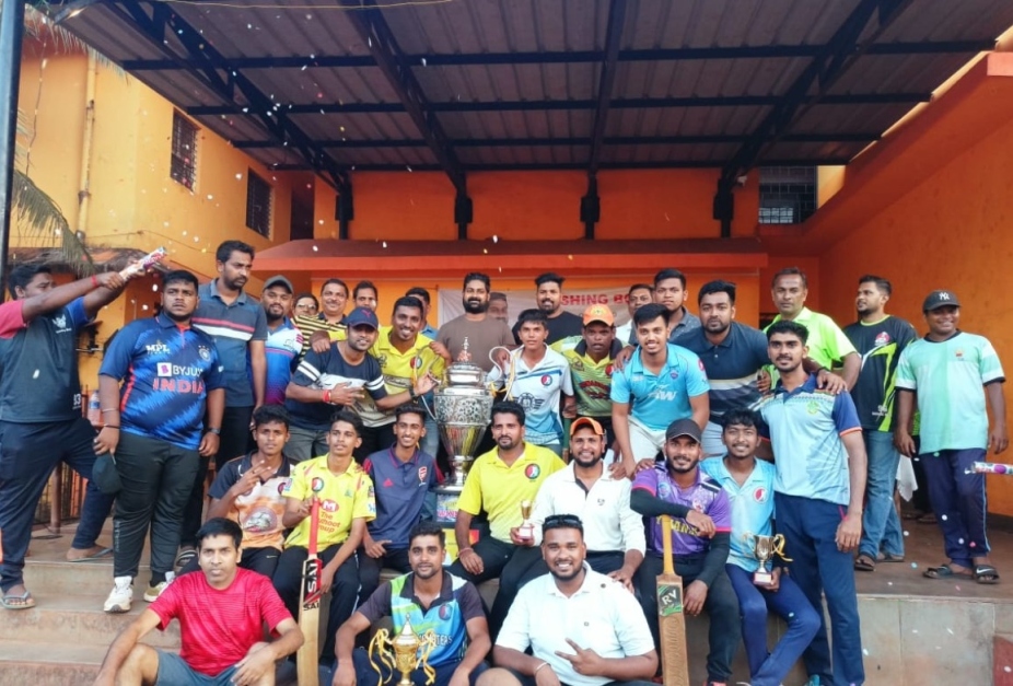 शिवराम क्रिकेटर्स मये डॅशिंग बॉईज चषकाचा मानकरी