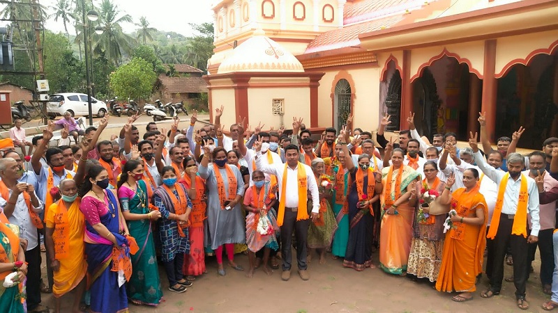पालयेतील सोपटे समर्थकांचा मगो पक्षात प्रवेश