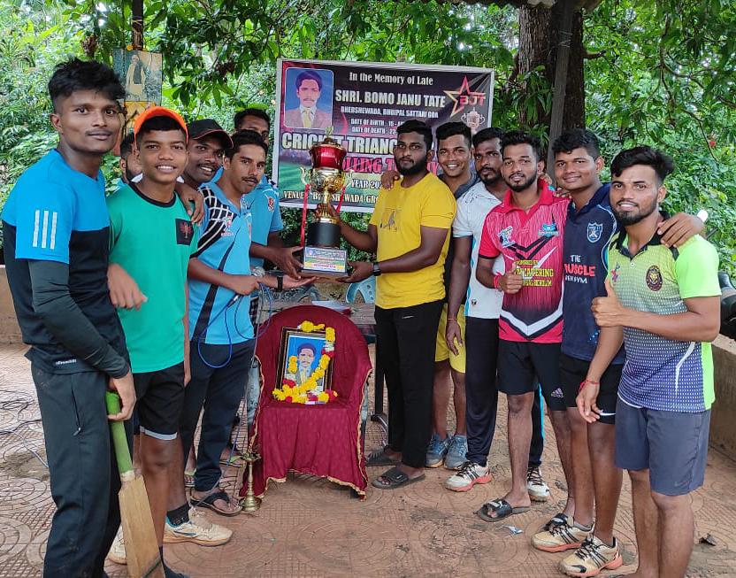 भुईपाल येथे रोलिंग चषक क्रिकेट स्पर्धेचे आयोजन
