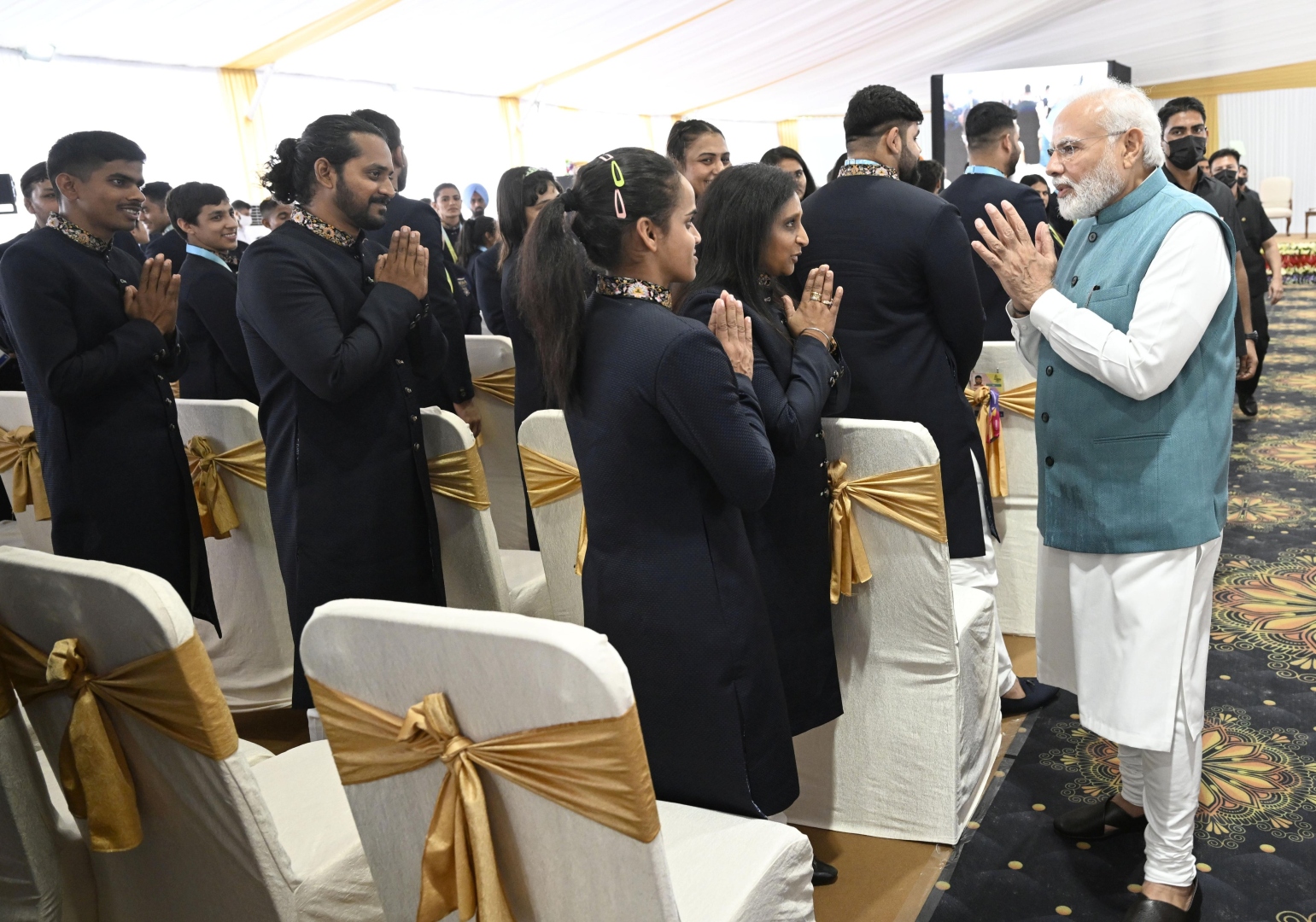 भारतीय क्रीडाक्षेत्राचा सुवर्णकाळ दार ठोठावत आहे : नरेंद्र मोदी