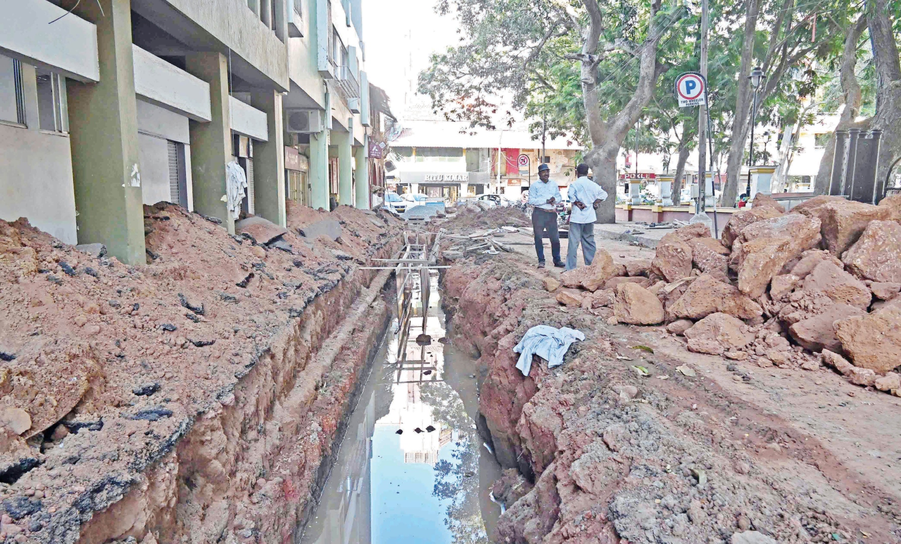 स्मार्ट पणजी : गटारव्यवस्था पूर्ववत् करण्याचे आव्हान