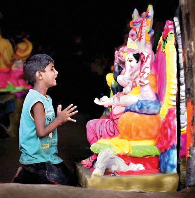 बाप्पाचे आगमन
