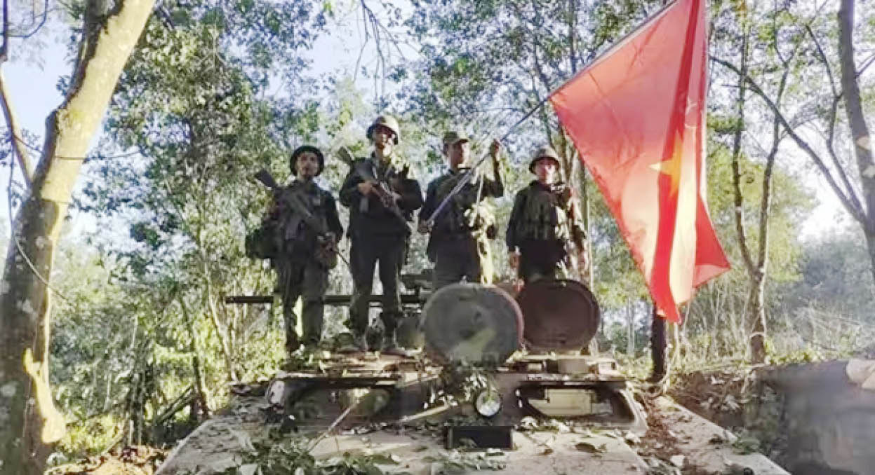 पॅगोडांच्या प्रदेशातील युद्धाचे पडघम