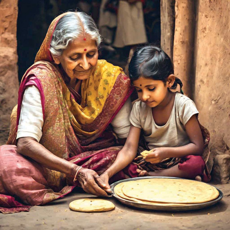 ताईच्या हातची पोळी