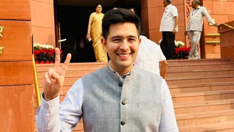 आपचे खासदार राघव चड्ढा यांचे संसद सदस्यत्व बहाल