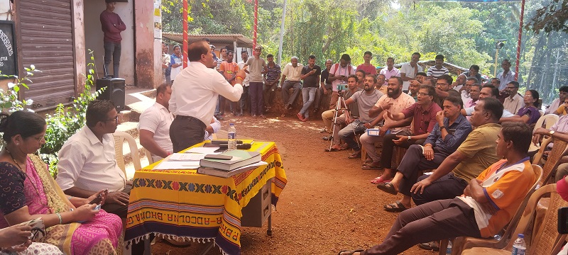 राष्ट्रीय महामार्गासंबंधी भोमवासीयांना खरे प्रात्यक्षिक दाखवा !