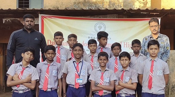 वेरेच्या दयानंद बांदोडकर हायस्कूलला खो खोचे जेतेपद