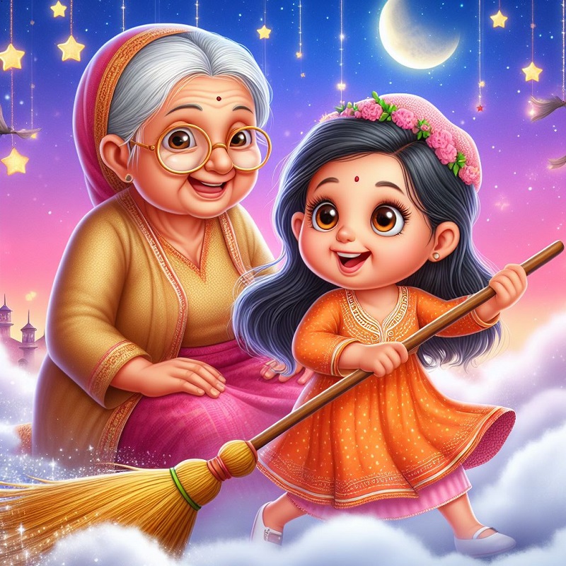 आजी, मला चांदुकल्या हव्या!