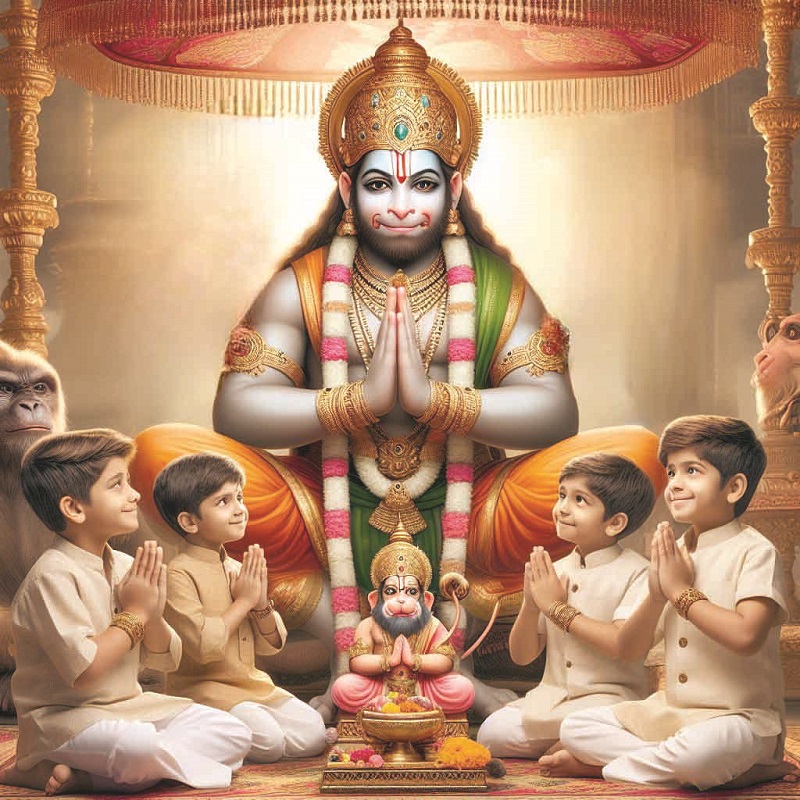 शक्तीची देवता हनुमान