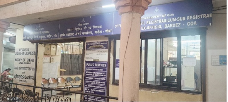 बार्देश उपनिबंधक कार्यालयाकडून लोकांची हेळसांड थांबेल?