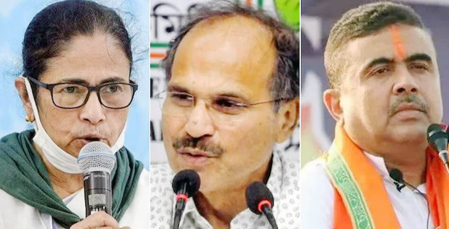 पश्चिम बंगालात भाजप-तृणमूल यांच्यातच थेट लढत