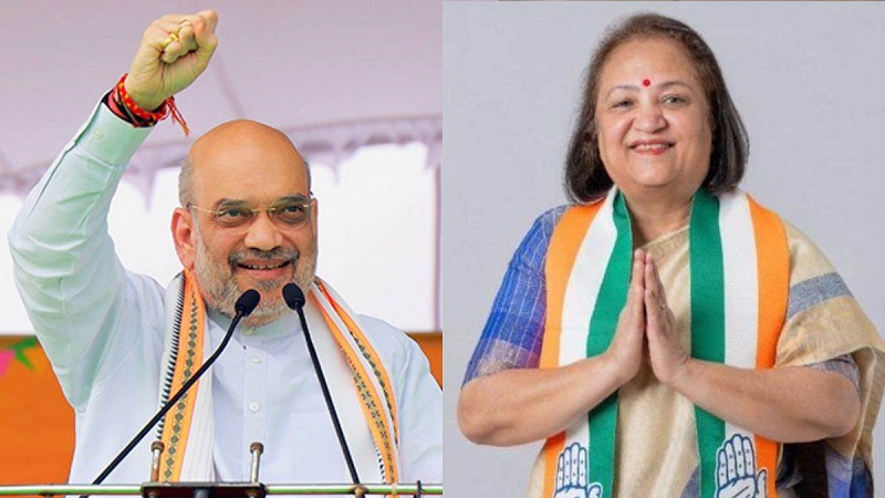 गांधीनगरमध्ये अमित शहांचा बंपर विजय