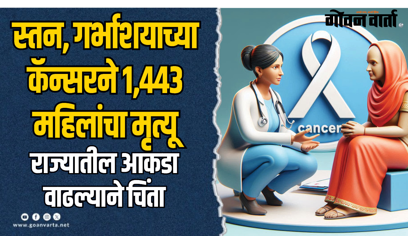 दहा वर्षांत स्तन, गर्भाशयाच्या कॅन्सरने १,४४३ महिलांचा मृत्यू