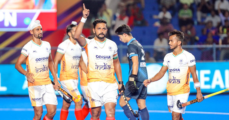 जपानला नमवून भारतीय हॉकी संघाचा सलग दुसरा विजय