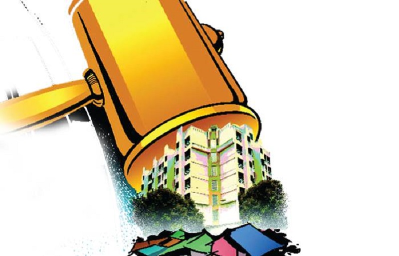 हणजूण येथे हॉटेलमध्ये रुपांतर केलेल्या बंगल्यावर कुऱ्हाड