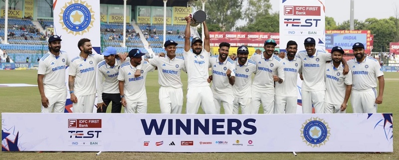 टीम इंडियाचा बांगलादेशला व्हाईटवॉश