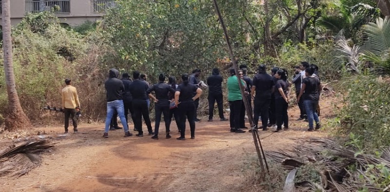 जुनसवाडा-मांद्रे येथे मुंडकार जमिनीत बाऊन्सर आणल्यामुळे तणाव