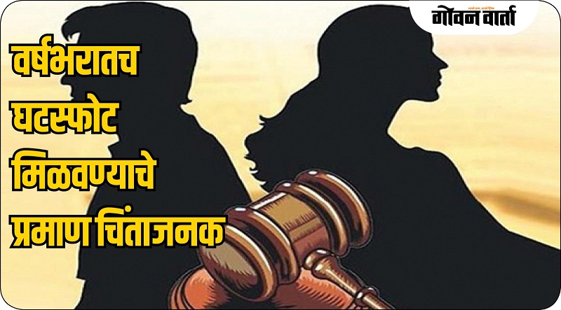 लग्नाची वर्षगाठ होण्याआधीच ६२२ जोडप्यांनी घेतला काडीमोड