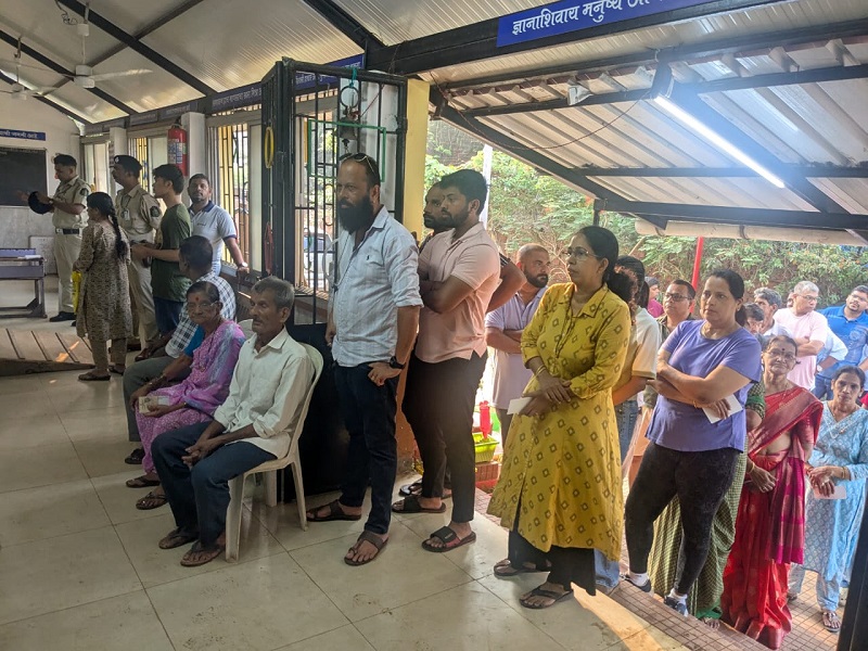 पणजी महापालिकेसाठी ६९.०७ टक्के मतदान
