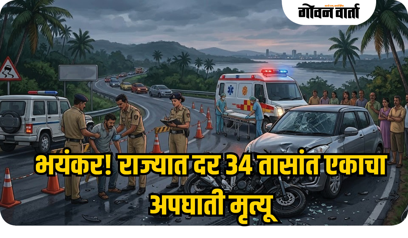 भयंकर! राज्यात दर ३४ तासांत एकाचा अपघाती मृत्यू