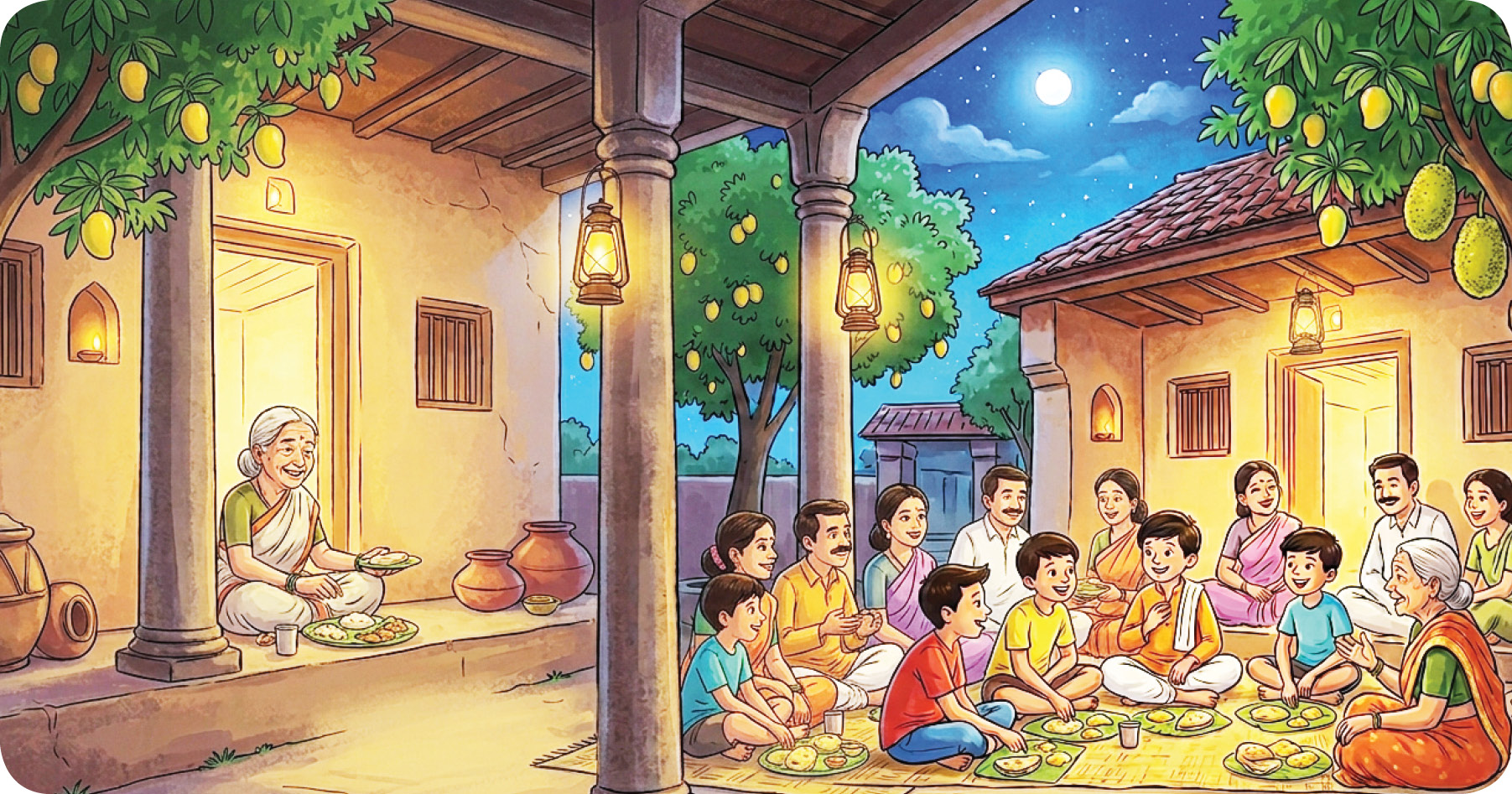 शहारामधला 'आदित्य'  आणि  गावाकडची जादू