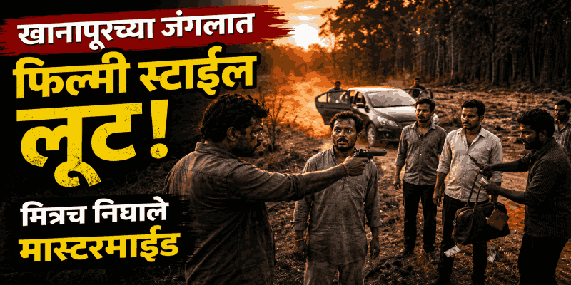 बेळगावहून गोव्यात निघालेल्या सुवर्ण कारागिराला वाटेत गाठले; पिस्तुलाचा धाक दाखवून सोने लुटले