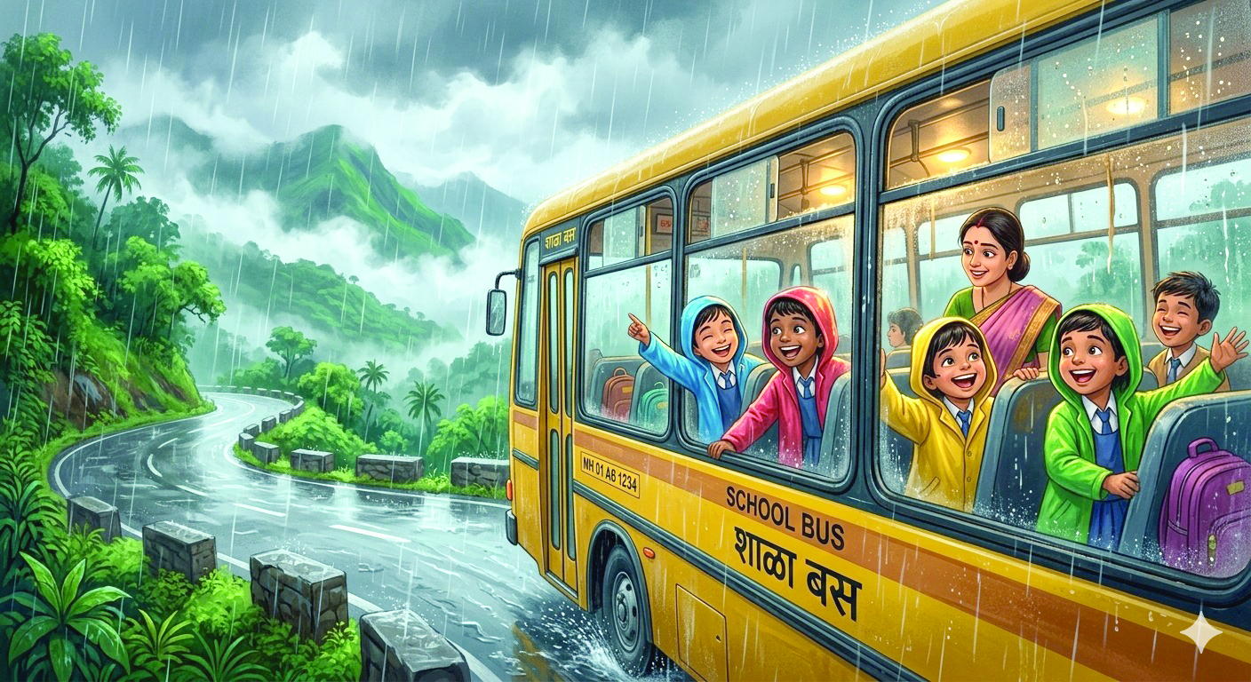 शाळेची सहल  शिक्षकांचा कस अन पालकांची धडधड