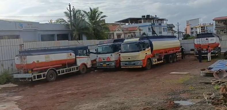 झुआरीनगरमधील बेकायदा पेट्रोलियम साठ्यावर क्राईम ब्रँचचा छापा