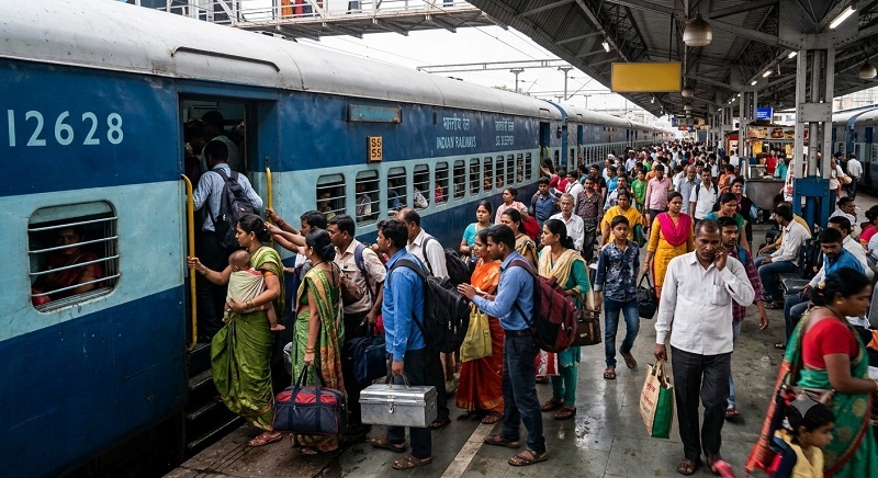 गोव्यात रेल्वेने येणाऱ्या पर्यटकांच्या संख्येत ६.८ टक्क्यांची वाढ