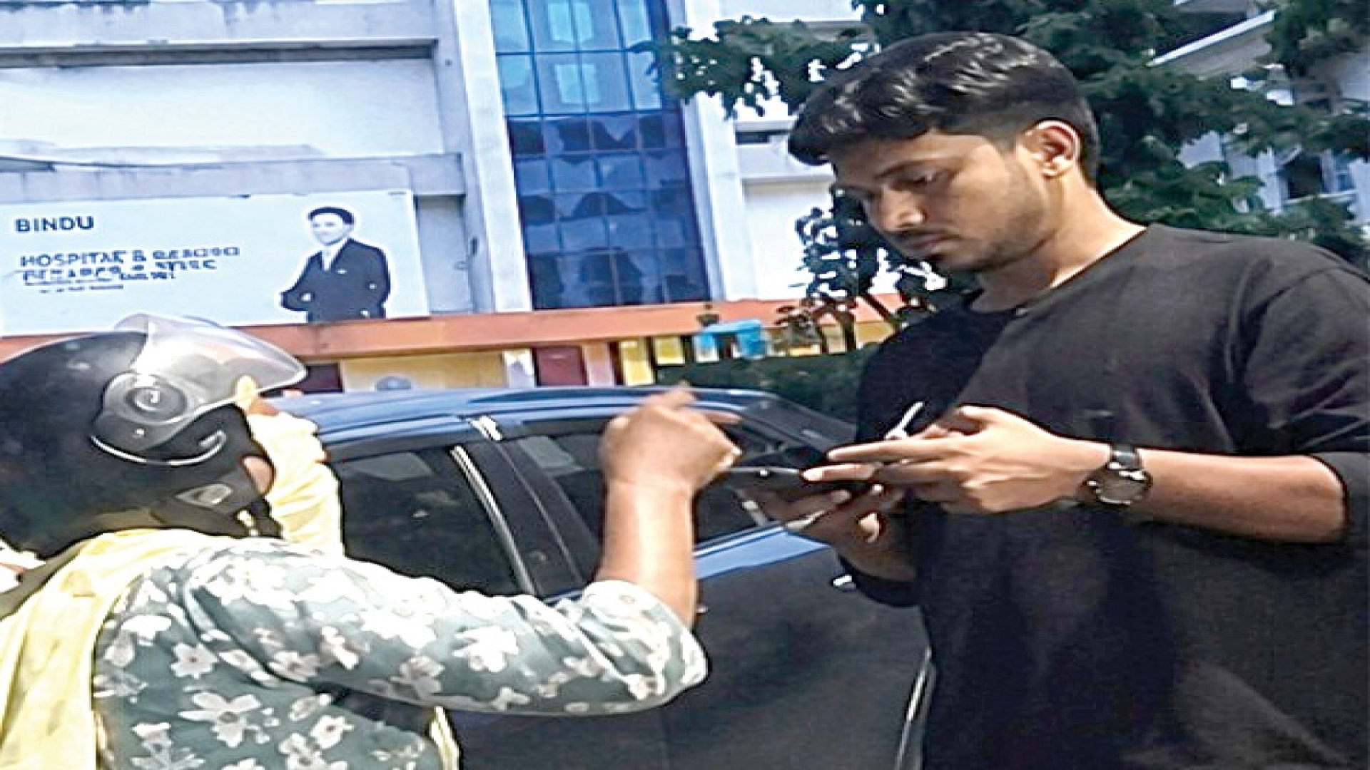 फरार सराफ भीमाप्पा चलवादीला होस्पेट-कर्नाटक येथे अटक