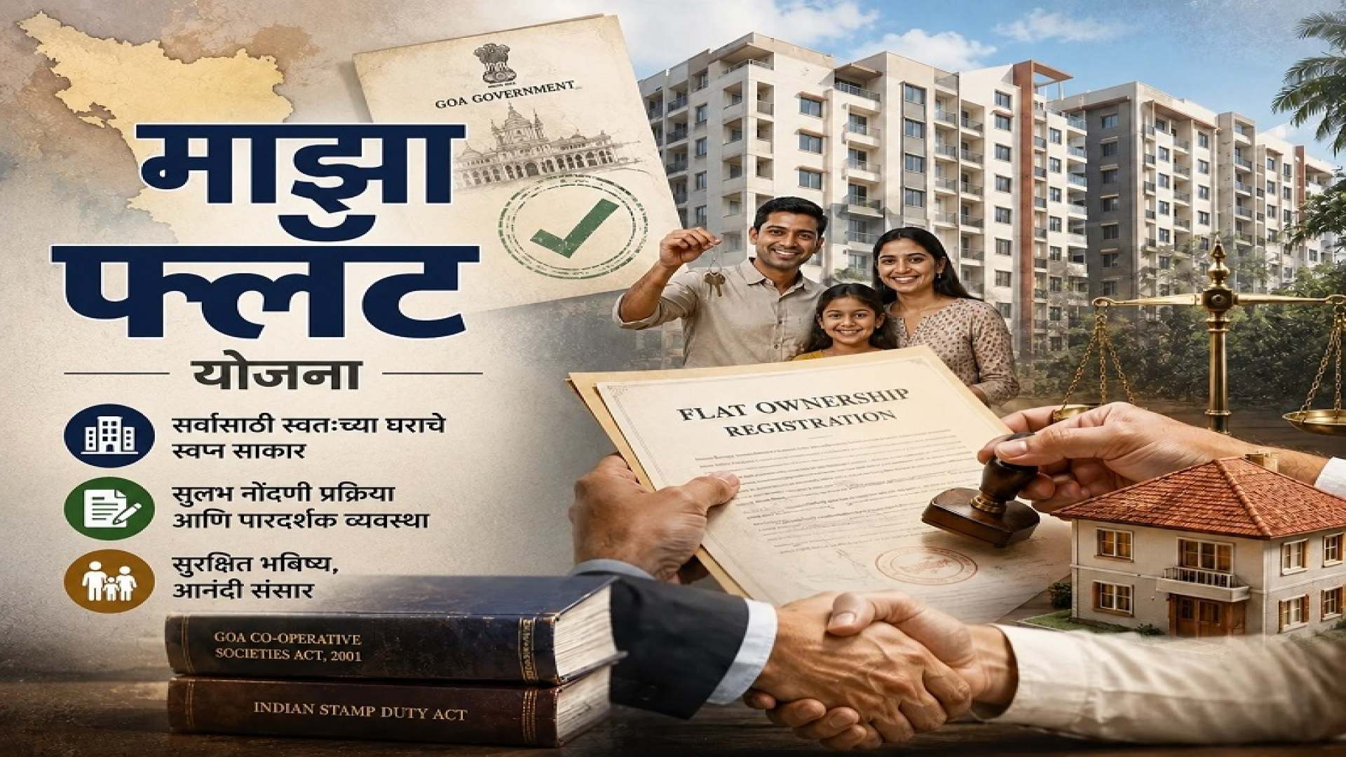 ‘माझा फ्लॅट’ योजनेचा मार्ग मोकळा