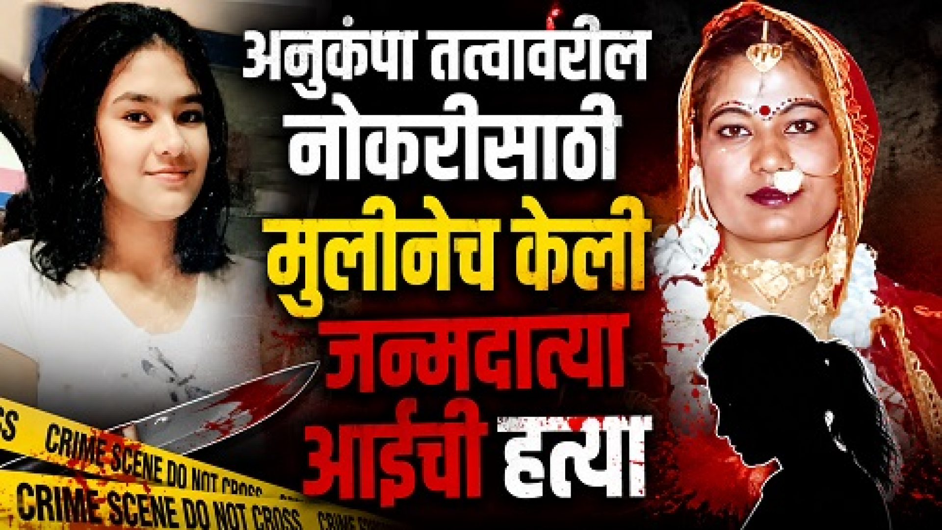 अनुकंपा तत्त्वावरील नोकरीसाठी मुलीनेच रचला जन्मदात्या आईच्या हत्येचा कट