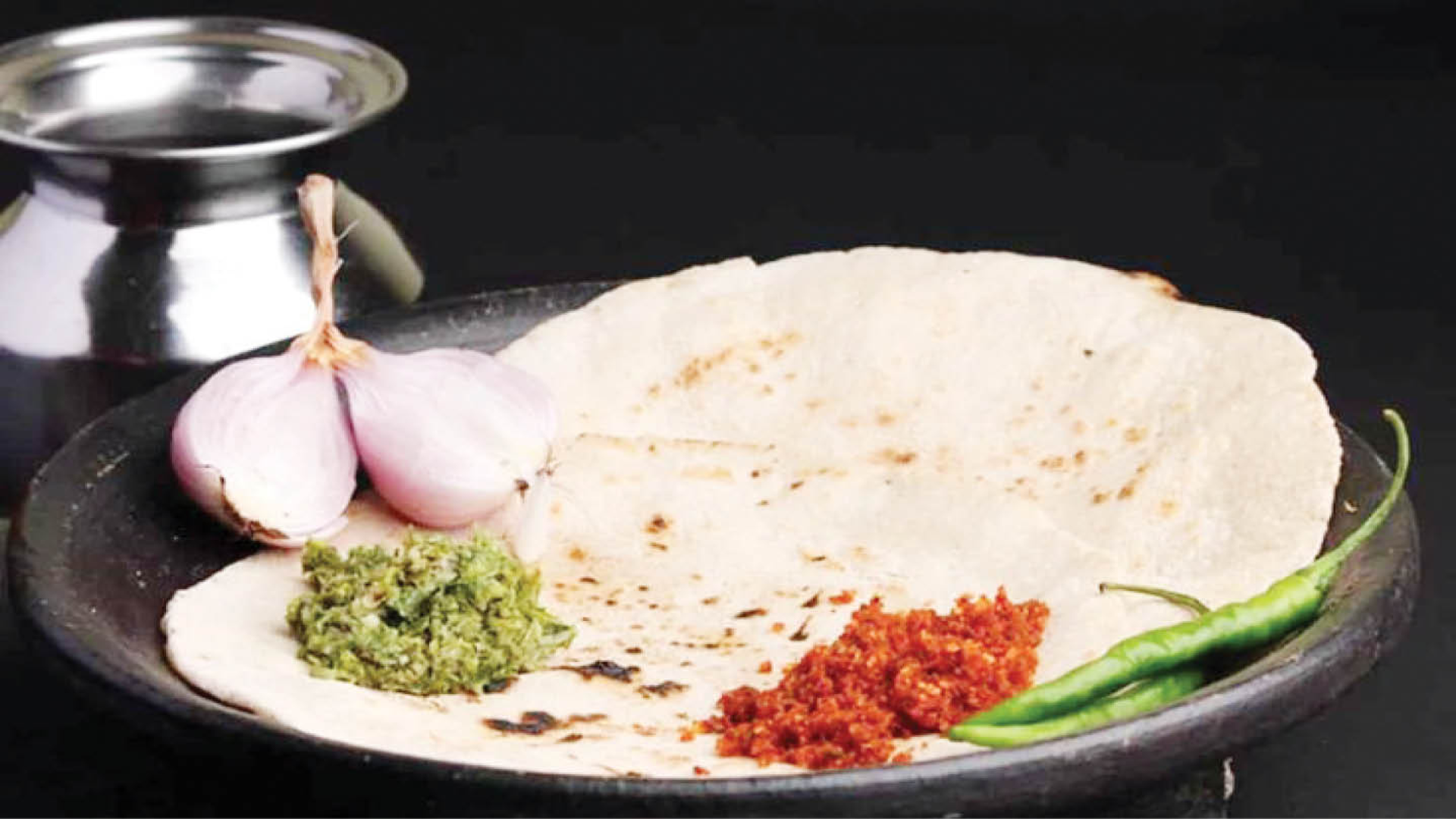 ठेचा भाकरी