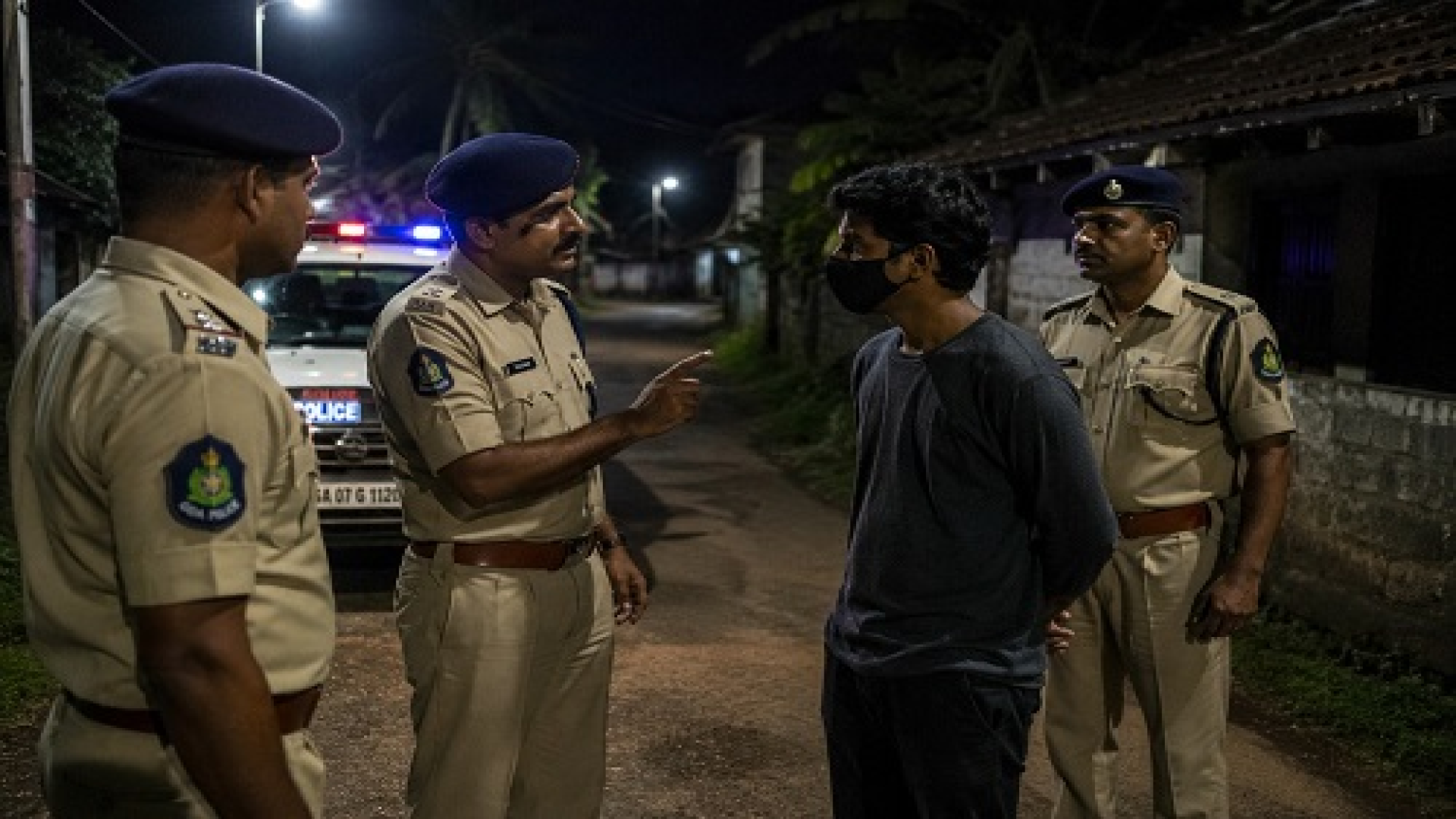 पोलिसांनी​ रात्रीच्या गस्तीवेळी हटकल्याने सापडला पंजाबमधील सराईत गुन्हेगार