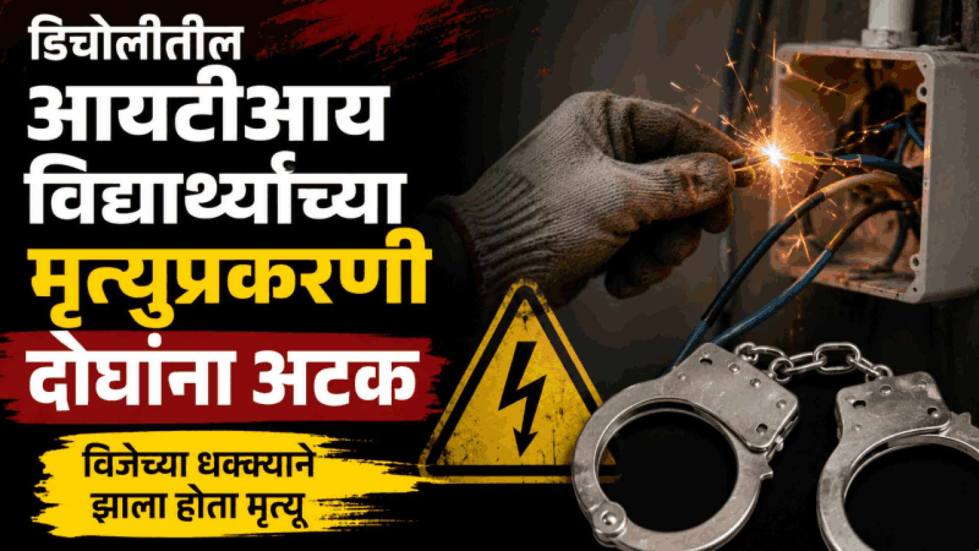 डिचोलीतील आयटीआय विद्यार्थ्याच्या मृत्यूप्रकरणी दोघांना अटक