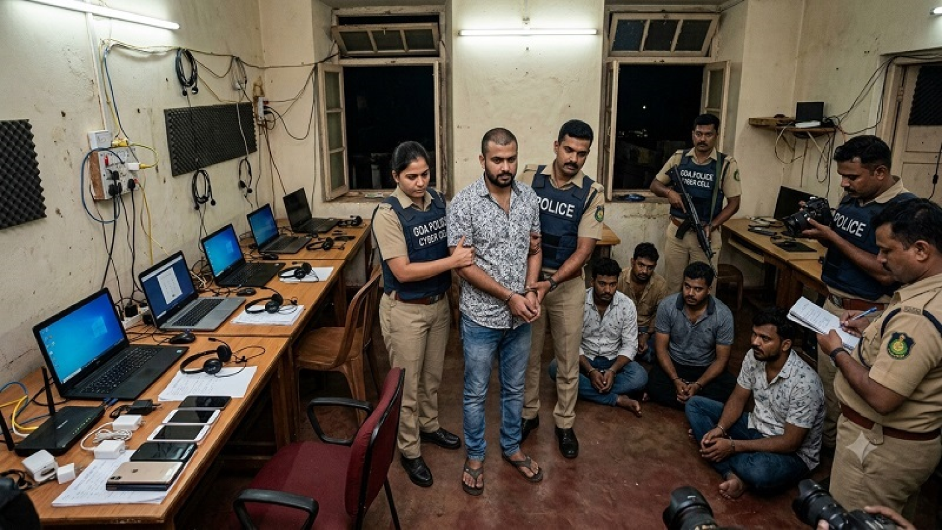 अमेरिकेतील नागरिकांची फसवणूक करणाऱ्या आंतरराष्ट्रीय टोळीचा पर्दाफाश