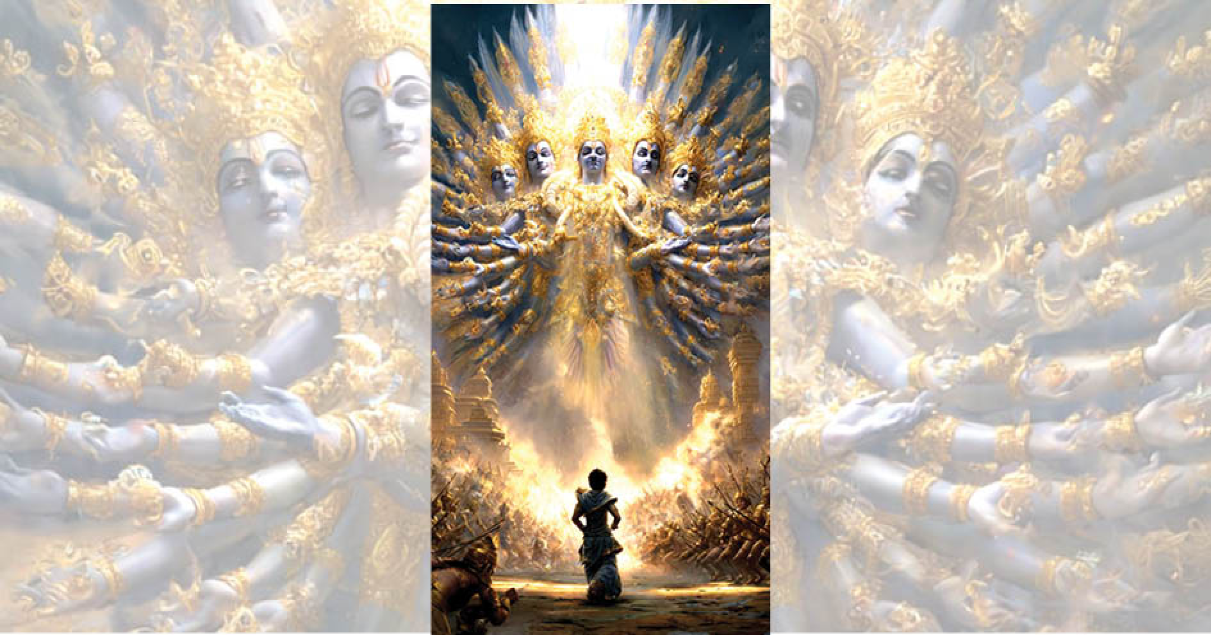 परमेश्वराचे विश्वरूप पाहण्याची उत्कट इच्छा
