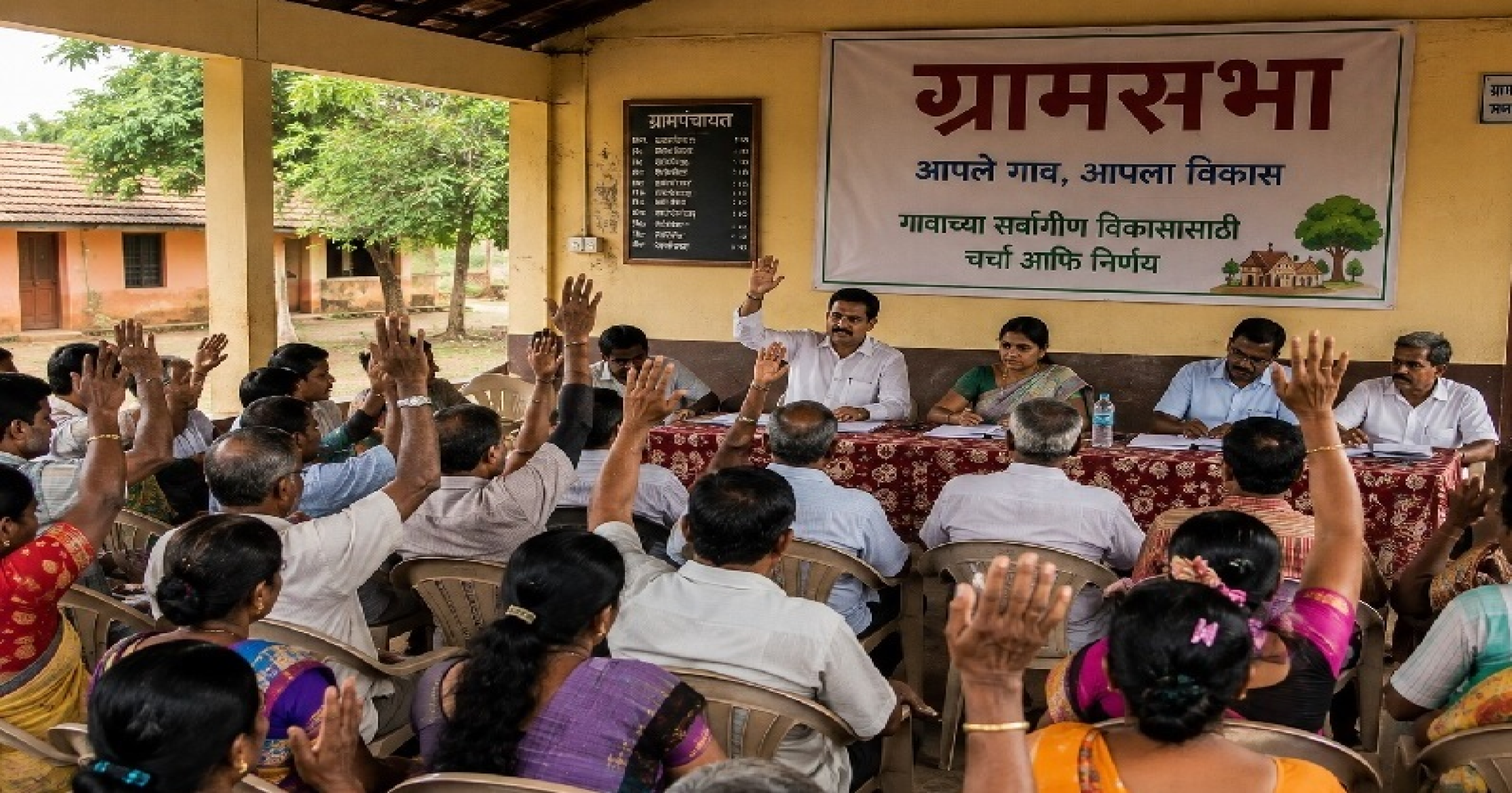 अनिवार्य ग्रामसभा घेण्यात काही ग्रामपंचायती अपयशी