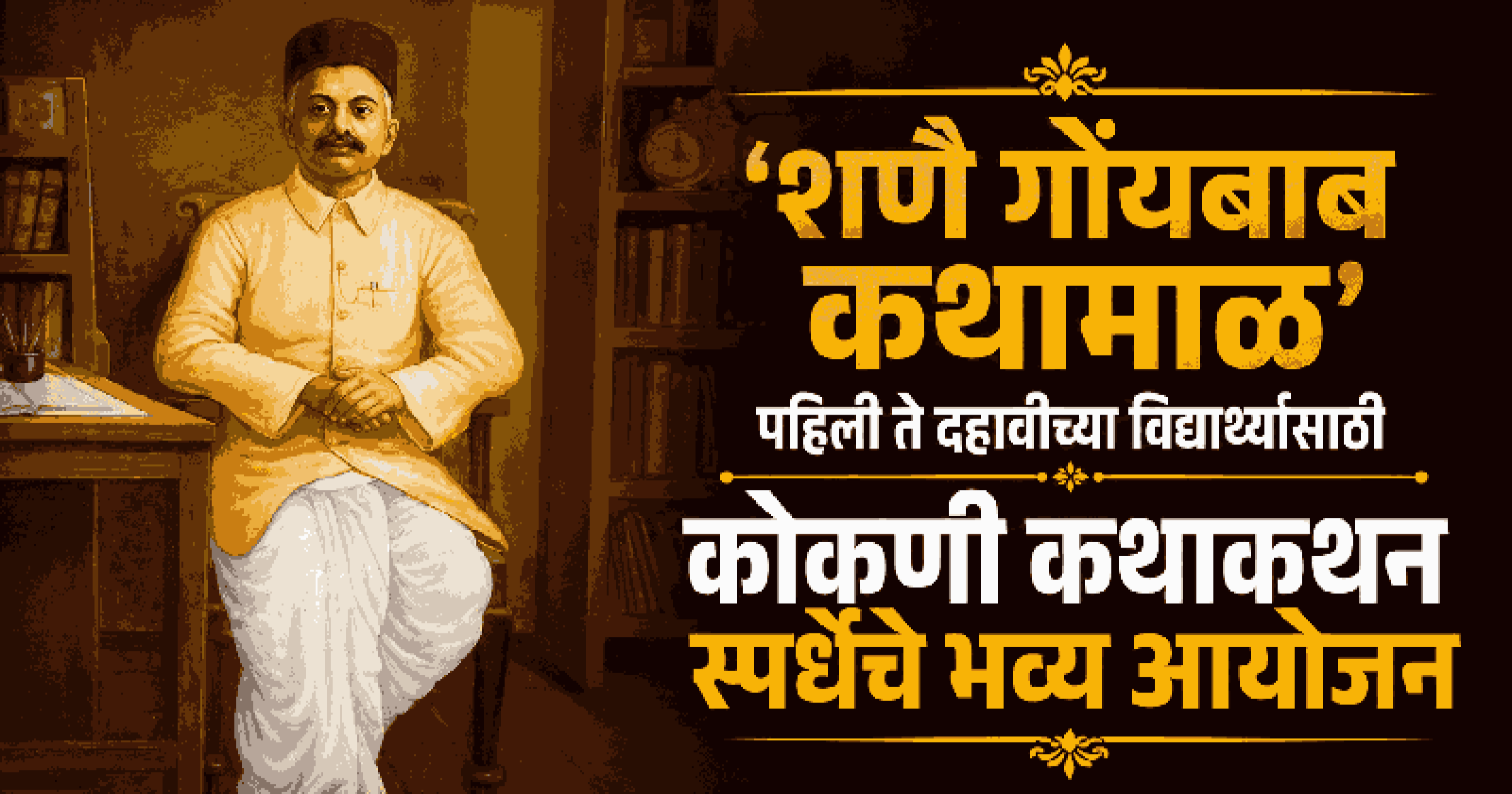 ८ ऑगस्ट रोजी कोकणी भाषा मंडळाच्या 'शणै गोंयबाब कथामाळ'चे रौप्य महोत्सवी वर्ष होणार साजरे