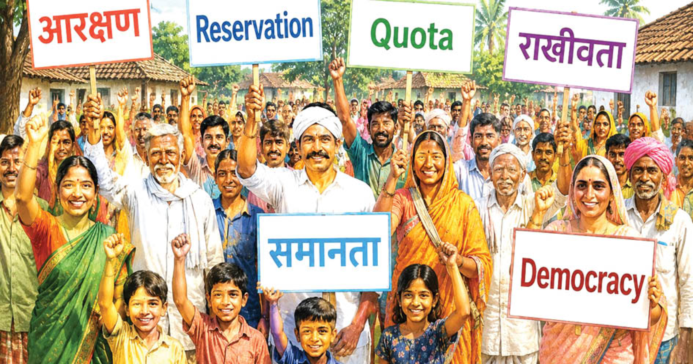 राजकीय आरक्षण : समतेसाठी दृढ पाऊल!