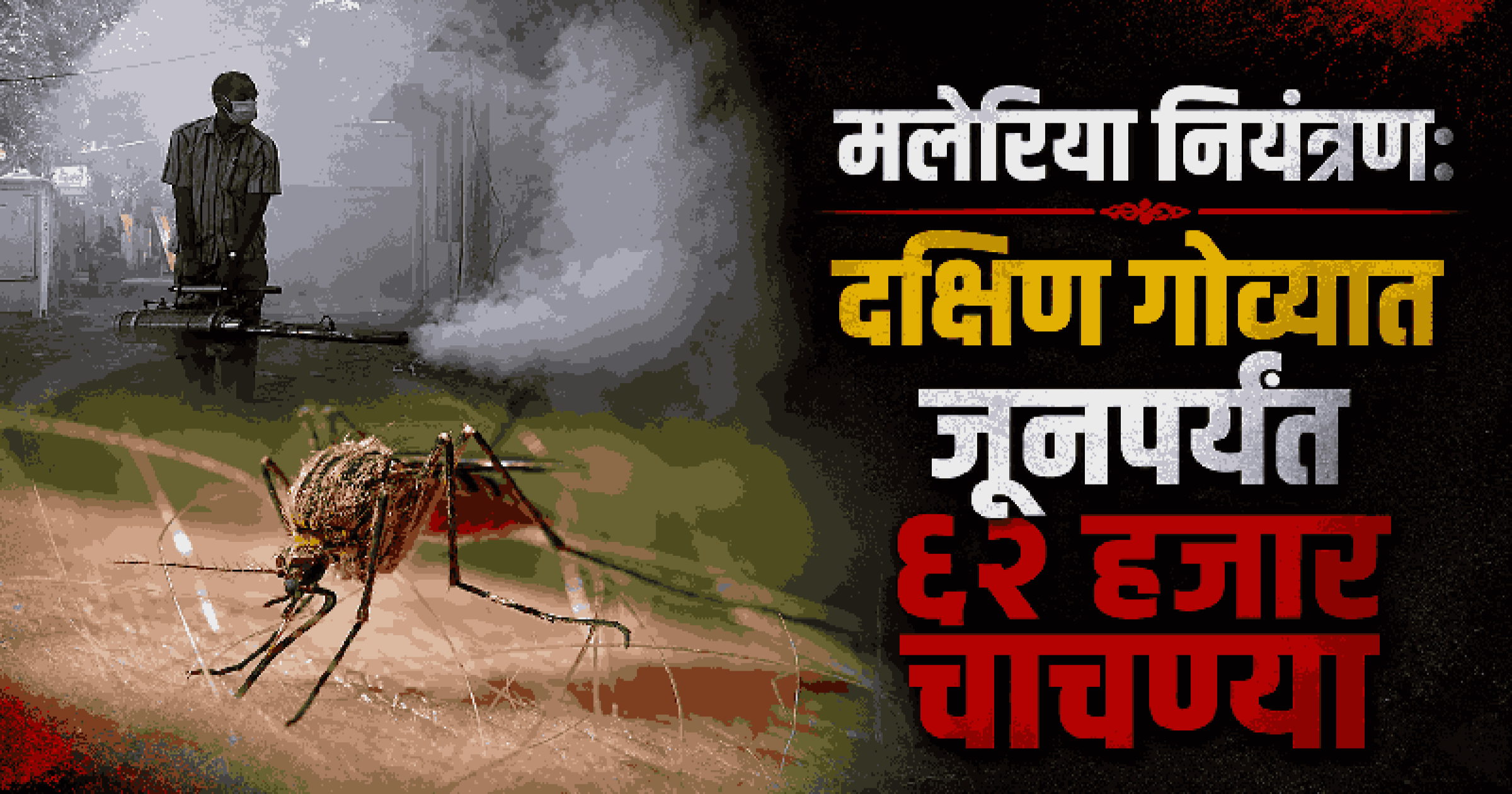 दक्षिण गोव्यात पाचव्या वर्षी स्थानिक मलेरिया रुग्णसंख्या शून्य