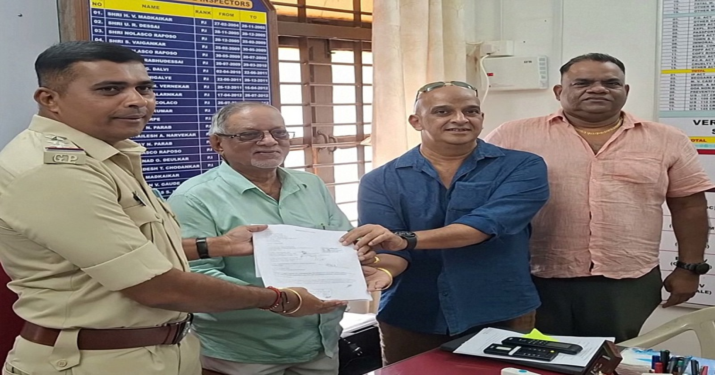 वेर्णा पोलीस स्थानकात ११० पैकी ३४ पदे रिक्त