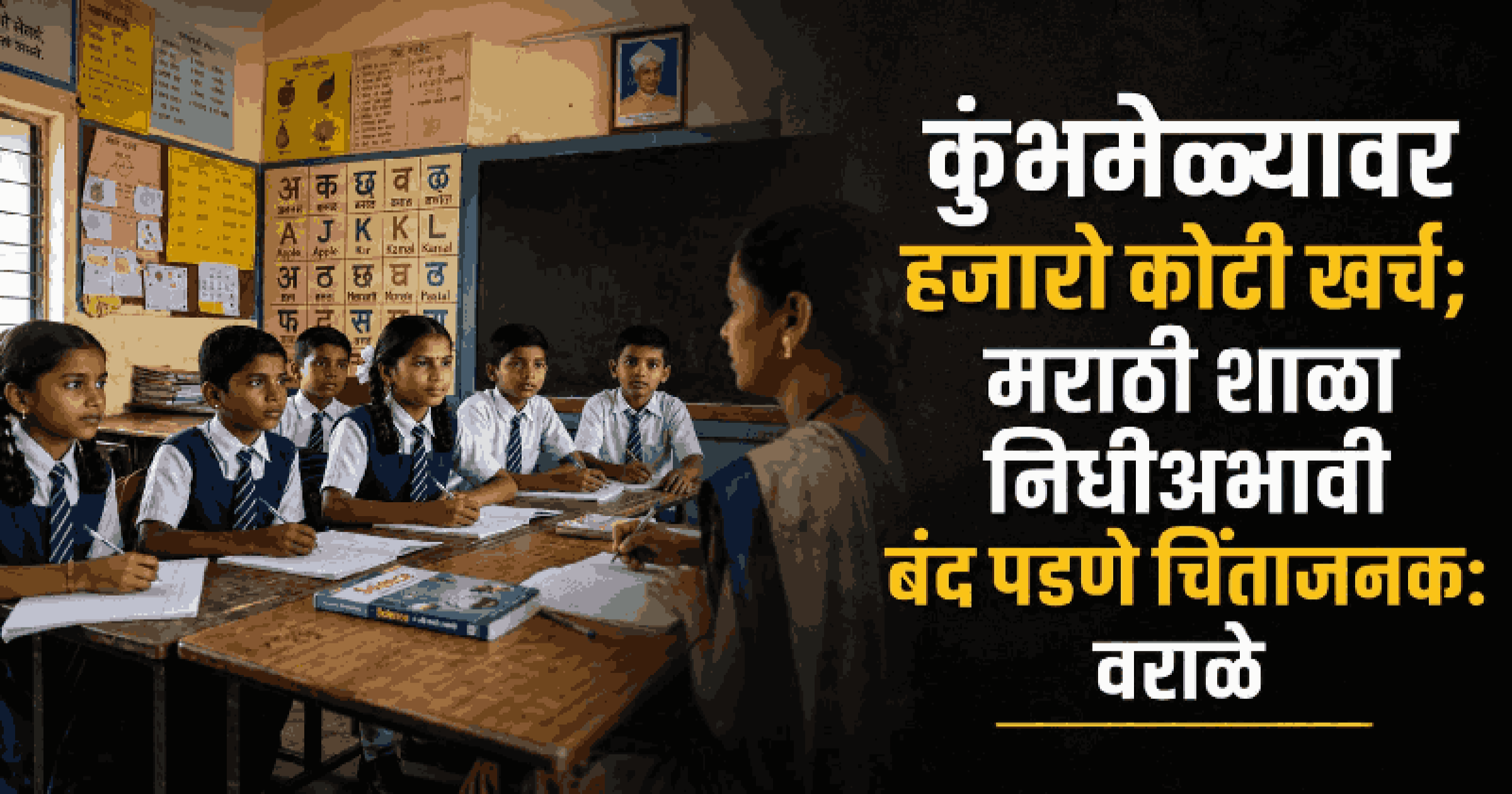 कुंभमेळा खर्चाच्या ०.१ टक्क्यांत मराठी शाळा वाचतील: न्यायमूर्ती वराळे